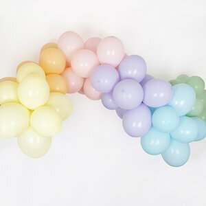 mix balloons - all pastels
