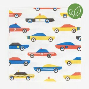 paper napkins - cars