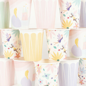 Paper cups - fairies