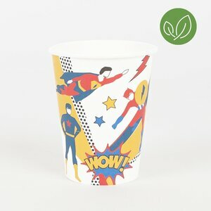 Paper cups - super heroes