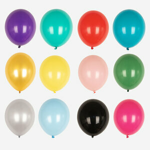 balloons - dark green