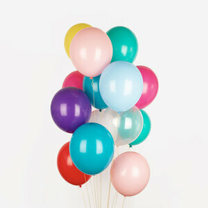 mix balloons - multicolor