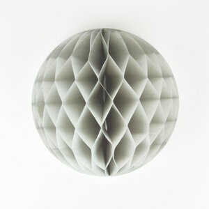 honeycomb balls - grey