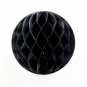 honeycomb balls - black