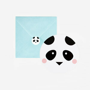 invitations - mini panda