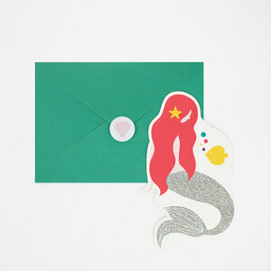 invitations - mermaid