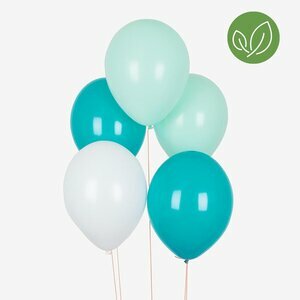 mix balloons - aqua