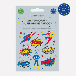 super heroes tattoos