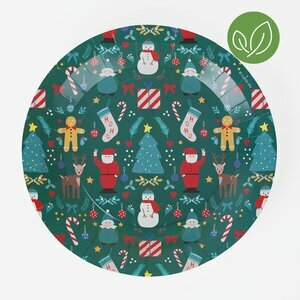 Paper plates - Christmas