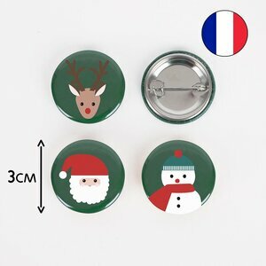 12 badges - Christmas
