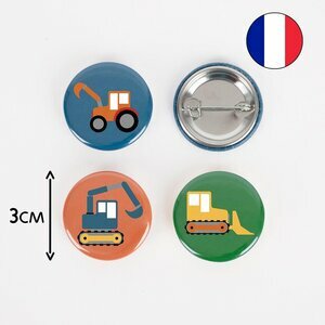 12 badges - construction