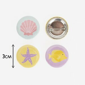 xx-12 badges - mermaids