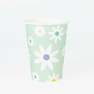 Paper cups - daisies