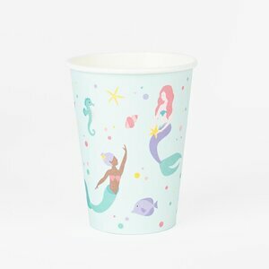 Paper cups - mermaids