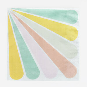 paper napkins - pastel