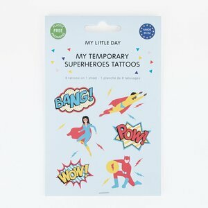Superheroes tattoos