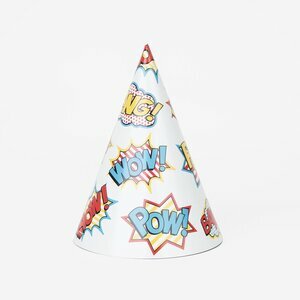 party hats - superheroes