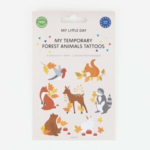 forest animals tattoos