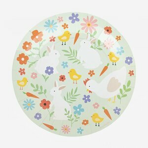 Paper plates - rabbit