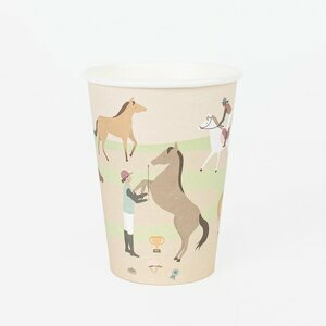 Paper cups - horse