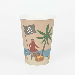 Paper cups - pirate