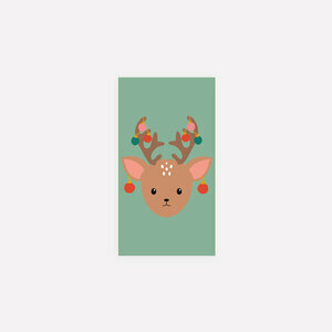notebook - Christmas fawn