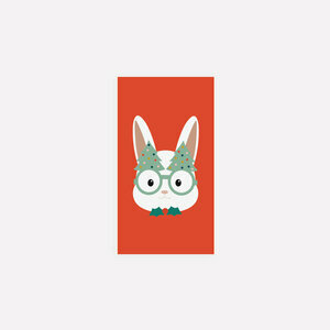 notebook - Christmas bunny
