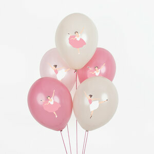 tattooed balloons - ballerina