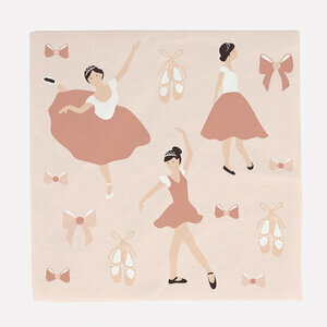 paper napkins - ballerina