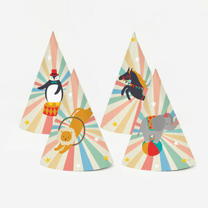 party hats - circus