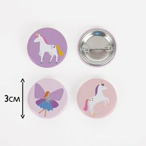 12 badges - Enchanted unicorn