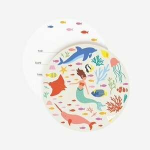 invitations - mermaid
