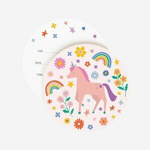 invitations - Enchanted unicorn